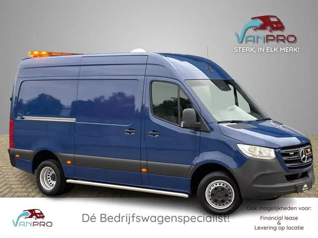 Mercedes-benz Sprinter 514 CDI L2H2 / Dealeronderhouden / 2x Schuifdeur / 1e eigenaar / Lederen Stuu...