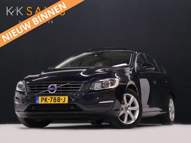 Volvo V60 2.0 T4 Polar+ [SCHUIFKANTELDAK, TREKHAAK, CRUISE CONTROL, BLUETOOTH TELEFOON, HARMAN/KARDO...