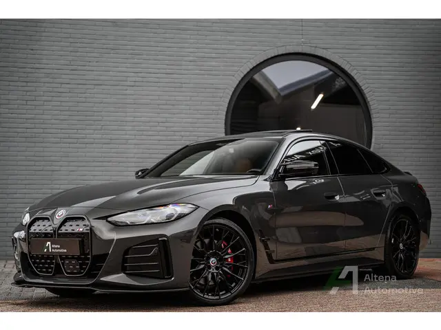 BMW i4 M50 High Executive 84 kWh carbon, co-pilot, M-sportstoelen, trekhaak, Harman kardon, Dravid,