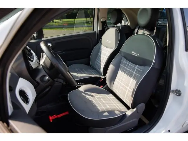 Fiat 500 0.9 TwinAir Turbo Lounge , Panoramadak, Airco,