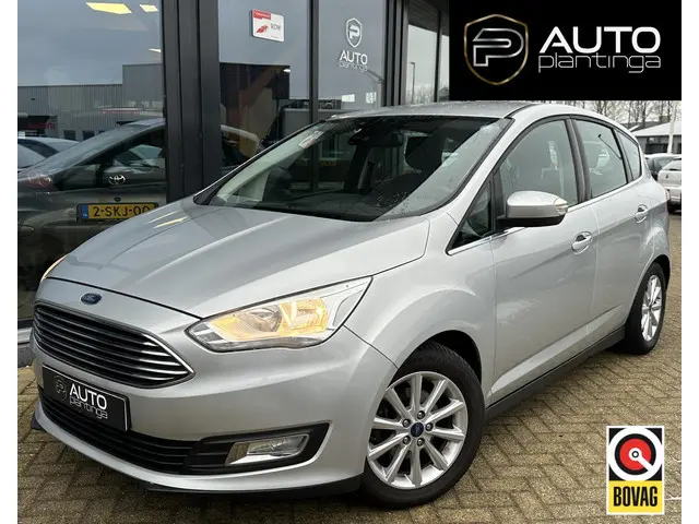 Ford C-Max 1.0 Titanium 125PK | ZEER NETTE STAAT | Onderhoudshistorie | Trekhaak | Navigatie | Clima...