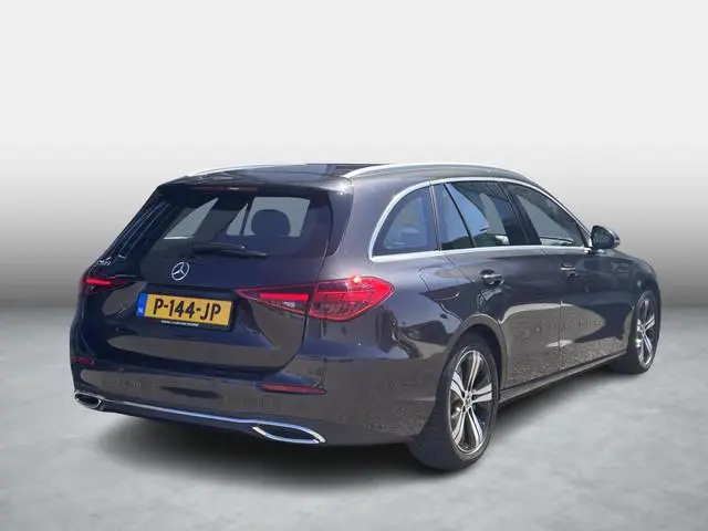 Mercedes-Benz C-klasse Estate 180 Luxury Line | Beige Leder | Apple CarPlay | Stoelverwarming