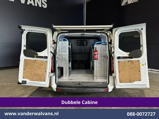 Ford Transit Custom 2.0 TDCI 131pk L2H1 Dubbele Cabine Euro6 Inrichting Airco | 5-zits | LED | Imper...