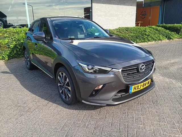 Mazda CX-3 2.0 SkyActiv-G 120 GT-M Line AUTOMAAT, Navi, Clima, Head-up, 18" etc. incl. 12 MND BOVAGG...