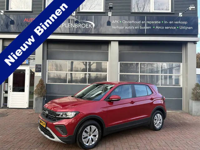 Volkswagen T-Cross 1.0 TSI 95pk 2024 Rood 250KM NIEUW !!