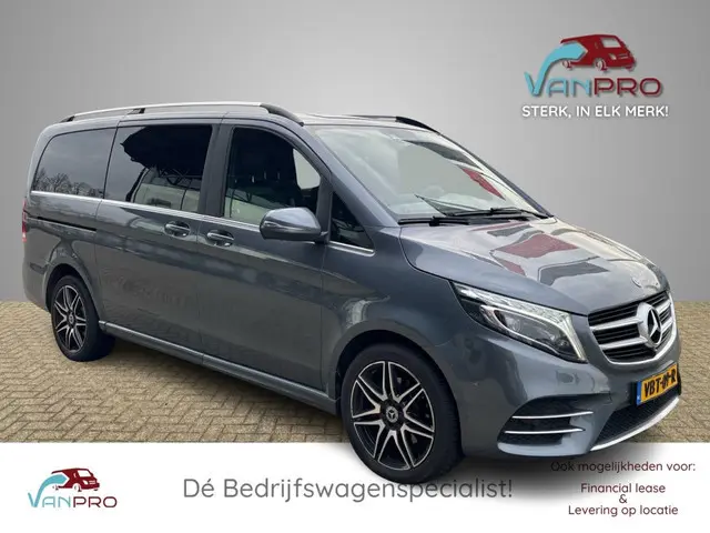 Mercedes-benz V-klasse 250d Lang AMG Dubbel Cabine / Leder / 360 Camera / Burmester / Elektrische schuifdeuren + klep