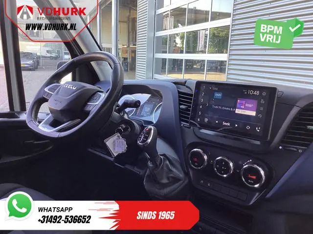 Iveco Daily 35S16V 2.3 155 pk Aut. L4H2 Gev.Stoel/ 3.5t Trekverm./ 270Gr.deuren/ Carplay/ Camera/ Cl...
