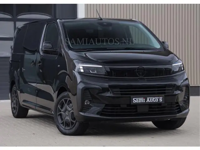 Opel Vivaro BLACK OPS | GEHEEL COMPLEET | HOUTEN VLOER EN WANDEN 3 PERSSONS | 2 DELIG ACHTER DEUREN...