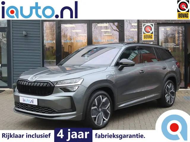 ŠKODA Kodiaq iV 1.5 TSI PHEV Sportline Pano/Matrix LED/ACC/Keyless/Camera/20"/Elek. stoel+mem/Trekha...