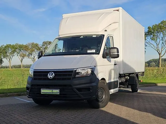 VOLKSWAGEN CRAFTER 35 2.0 Bakwagen Laadklep Airco Zijdeur Spoiler Lat-om-Lat Betimmerd CruiseControl...