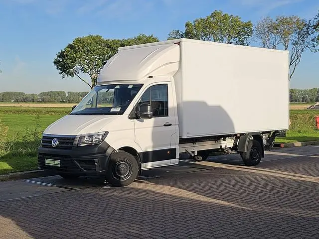 VOLKSWAGEN CRAFTER 35 2.0 Bakwagen Laadklep Airco Zijdeur Spoiler Lat-om-Lat Betimmerd CruiseControl...