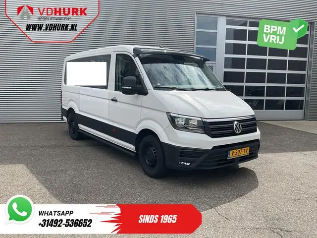 Volkswagen Crafter 35 2.0 TDI 140 pk DSG Aut. L3H2 Gev.stoel/ Alarm III/ Carplay/ Navi/ Camera/ PDC/...