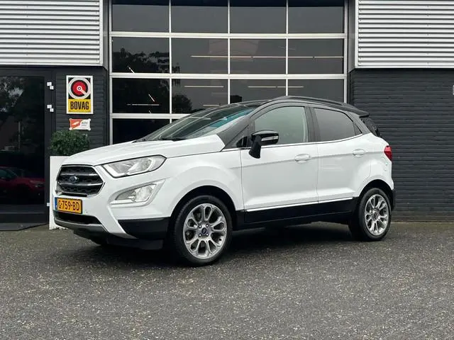 Ford EcoSport 1.0 Titanium, Bluetooth, CarPlay, Camera, Cruise, Navi, Stuur/Stoelverwrm, NAP