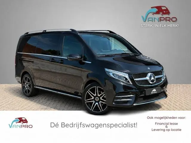 Mercedes-benz V-klasse V300d 239PK AMG 4-MATIC Dubbel Cabine / Koelbox Console / Thermo bekerhouders...