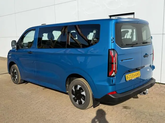 Ford e-Tourneo Custom 71kWh 218PK Elektrisch 344km WLTP BEV Snelladen 2t Trekhaak LED ACC Camera Car...