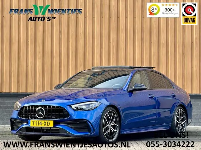 Mercedes-Benz C-klasse 300 4MATIC AMG Line | Panoramadak | 360° Camera | 19'' Lichtmetaal | Sfeerver...