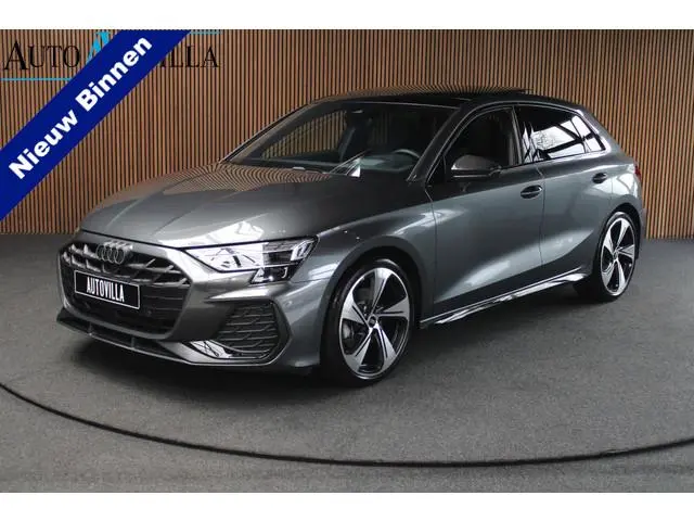 Audi A3 Sportback 35 TFSI 3X S-line Panodak ACC HUD 360 Leer Sonos PDC Carbon Elektr. achterklep LM...