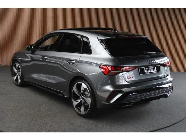 Audi A3 Sportback 35 TFSI 3X S-line Panodak ACC HUD 360 Leer Sonos PDC Carbon Elektr. achterklep LM...
