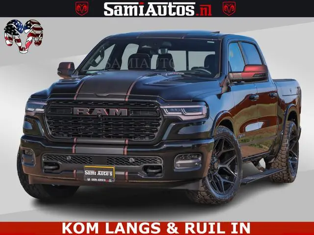 Dodge RAM Limited Night High Output 540HP 706Nm | Massage + Full Option | De Meest Luxe en Volle Pic...