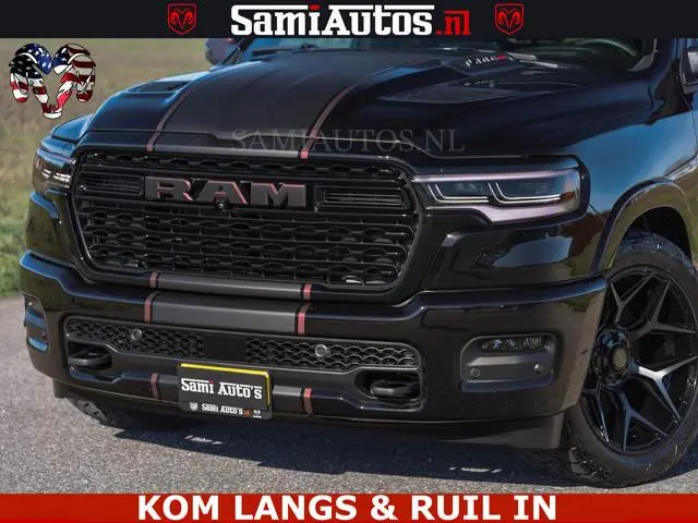 Dodge RAM Limited Night High Output 540HP 706Nm | Massage + Full Option | De Meest Luxe en Volle Pic...