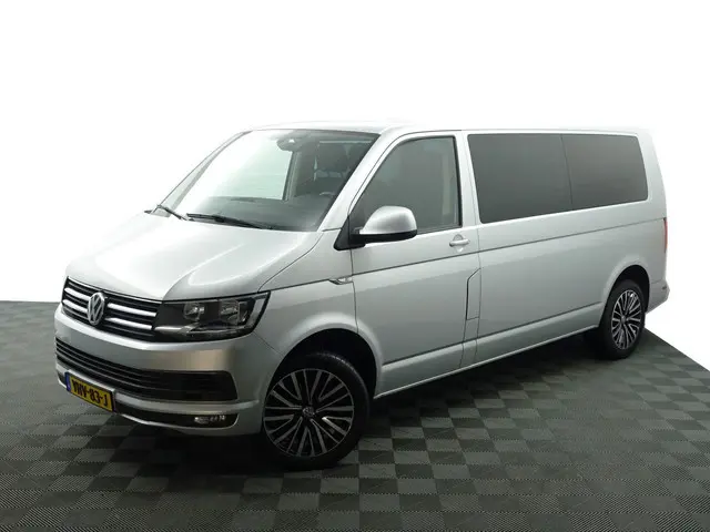 Volkswagen Transporter 2.0 TDI Euro 6 L2 Caravelle- Dubbele Cabine, 6 Pers, Stoelverwarming, Navigat...