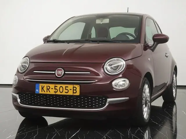 Fiat 500 0.9 TwinAir Turbo Lounge - Panoramadak - Lederen bekleding - Airco - Licht metalen velgen -...