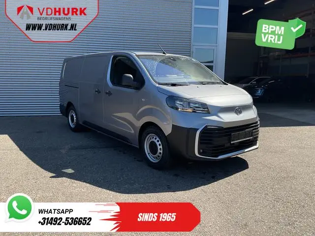Toyota PROACE Electric Worker L3 75 kWh 350 km WLTP Adapt.Cruise/ Stuurverw./ Snellader/ Carplay/ Ca...