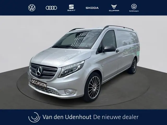 Mercedes-Benz Vito 119 CDI Lang Leer-Led-Camera-Stoelverwarming-Navi-Clima-Trekhaak