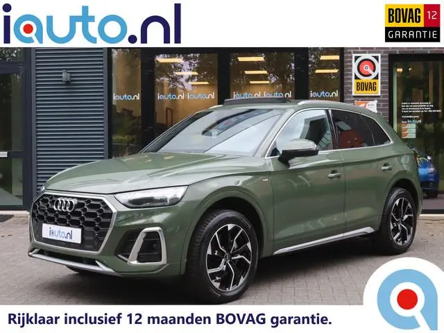 Audi Q5 50 TFSI e S-Line Pano/Matrix LED/Keyless/Leder/Elek. stoelen+mem/Camera/MMI+/Virtual Cockpit...