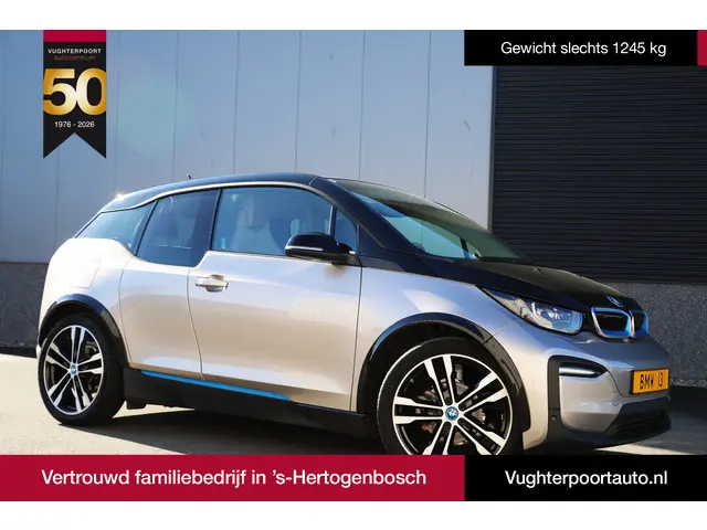BMW i3 Executive 120Ah 42 kWh/Lodge/*Kashmir Silver*/2xAdaptive/Carplay/W-pomp/3-Fase