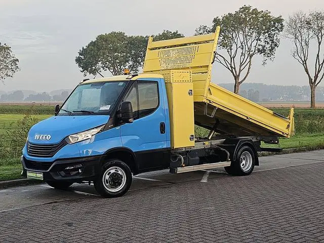 IVECO DAILY 35C16 3.0Ltr Kipper Kist Dubbellucht N1 Euro6 3.5T-Trekhaak!