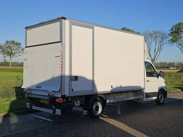VOLKSWAGEN CRAFTER 35 2.0 Bakwagen Laadklep Zijdeur Lat-om-Lat Betimmerd Spoiler Euro6140Pk Bpm-Vrij...