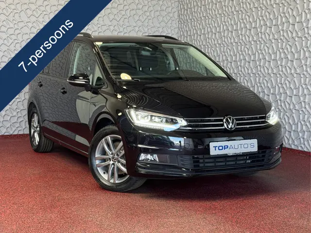 Volkswagen Touran 1.5 TSI 150PK 7P CARPLAY NAVI  CAMERA LED ELEK.KLEP  VIR.COCKPIT DODE.HOEK DET. STOELVERW KEYLESS 7P 7PERS 10/2024 "Volkswagen rijden begint bij Topautos.nl – 75 topmodellen direct op voorraad!"
