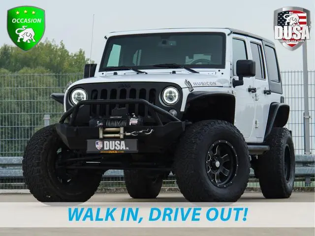 Jeep Wrangler Unlimited 3.6 Rubicon Liftkit | Stubby offroad-bumper | Smittybilt lier | Fenders | Of...