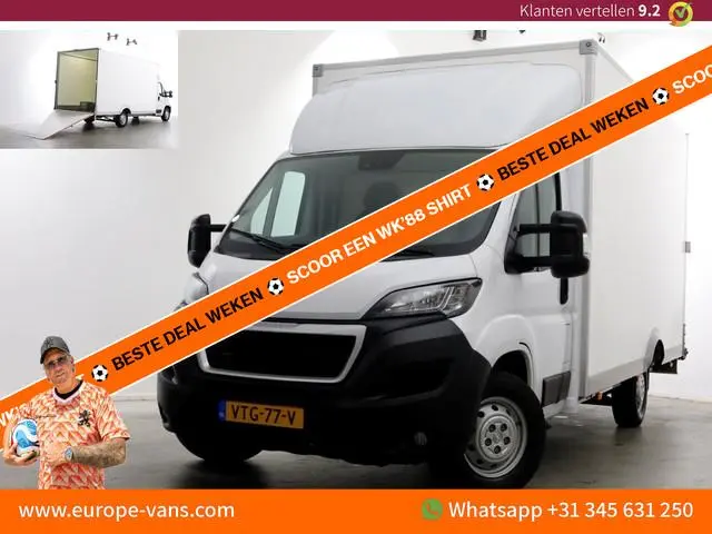 Peugeot Boxer 2.2 BlueHDi 165pk Durisotti Lowliner Bakwagen met laadklep 01-2023