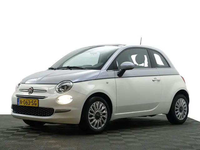 Fiat 500 1.0 Hybrid Dolcevita- Panoramadak, Two Tone, Carplay, Android Auto, Design Interieur
