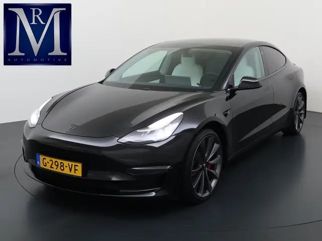 Tesla Model 3 Performance AWD 75 kWh SOH 86% | 20 inch velgen (als nieuw) | Zeer nette staat | Rijkl...