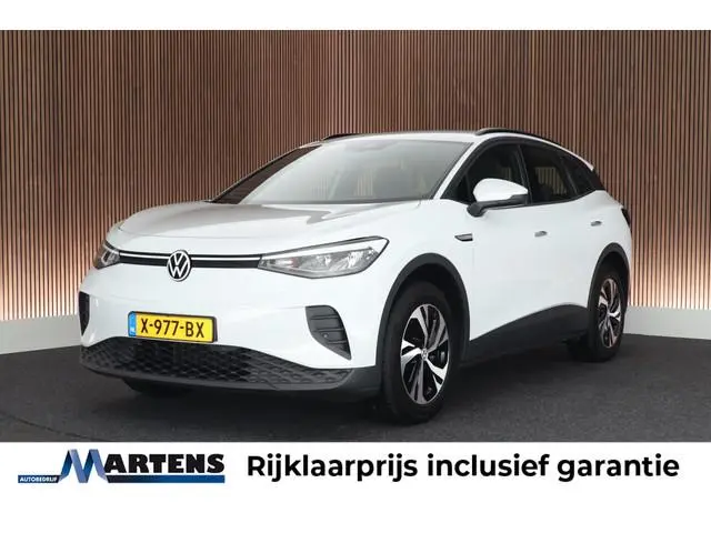 Volkswagen ID.4 Pure 52 kWh SOH 92% Trekhaak Navigatie Parkeersensoren Adaptive Cruise Apple CarPlay...