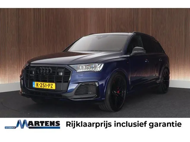 Audi Q7 60 TFSI e 462pk quattro S-Line Competition Trekhaak Camera Leder Laser LED Luchtvering HUD B...