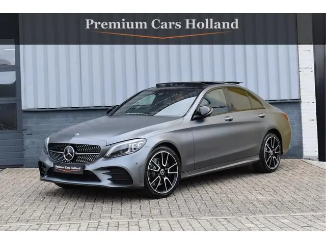 Mercedes-Benz C-klasse 300 AMG 258 Pk Designo Matt Metallic Pano Vol Leder Digitale Cockpit Multi Be...