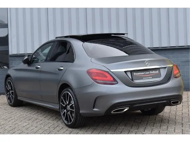 Mercedes-Benz C-klasse 300 AMG 258 Pk Designo Matt Metallic Pano Vol Leder Digitale Cockpit Multi Be...