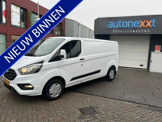 Ford Transit Custom 300 2.0 TDCI L2H1 Trend AIRCO I PDC I 3-ZITS I 1e EIGENAAR I COMPLETE ONDERHOUDS...