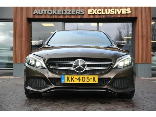 Mercedes-Benz C-klasse Estate 350 e Lease Edition Plus Burmester Leer Adaptieve Cruise Multi Beam 17...