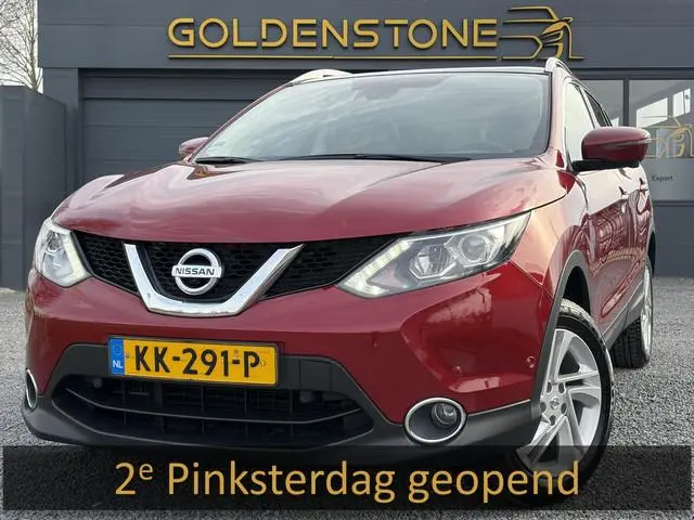 Nissan Qashqai 1.6 Tekna 1e Eigenaar,360°Camera,Pano,Dealer Onderhouden,Trekhaak,163pk,Stoelverw,6 B...