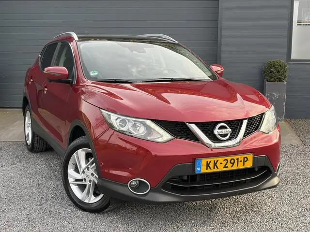 Nissan Qashqai 1.6 Tekna 1e Eigenaar,360°Camera,Pano,Dealer Onderhouden,Trekhaak,163pk,Stoelverw,6 B...