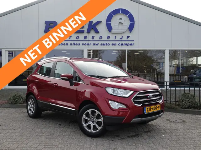 Ford EcoSport 1.0 EcoBoost 125PK Titanium TREKH. | H-LEER | WINTER PACK | NAVI | CAMERA + PDC