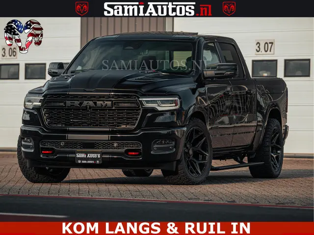 Dodge Ram Limited Night H.O 540HP 706Nm | Massage + Full Option | De Meest Luxe en Volle Pick-Up in...