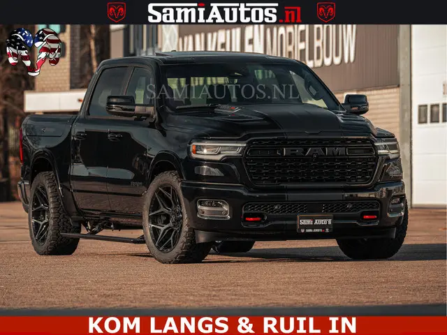 Dodge Ram Limited Night H.O 540HP 706Nm | Massage + Full Option | De Meest Luxe en Volle Pick-Up in...