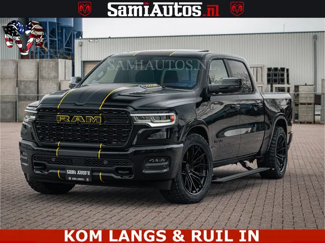 Dodge Ram 1500 Limited Night H.O 540HP 706Nm | Massage + Full Option | De Meest Luxe en Volle Pick-U...