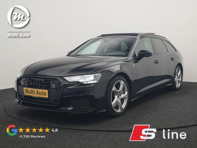 Audi A6 Avant 50 TFSI e Quattro 2x S Line PHEV 300pk Dealer O.H. | Trekhaak Af Fabriek | Panodak | A...